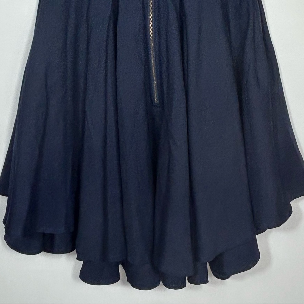 LULU’S Exclusive Flirting with Danger Cutout Navy Blue Dress Size S - Picture 11 of 13